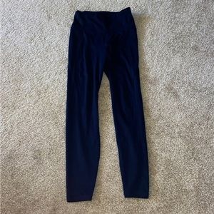 Navy Blue Workout Leggings